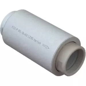 Компенсатор сильфонный осевой Hortum КСО-Р 2 1/2″ Ду65 Ру16, осевой ход 60 мм (65-16-60), внутренняя резьба, с защитным кожухом и внутренним экраном, длина 290 мм
